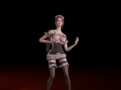 [220] VAM-斗罗大陆-比比东-女仆-晚漫-共享AI国漫精致绘画AI高清视频